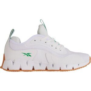 NEW Reebok Zig Dynamica Running Shoes Bright White/Jelly Bean/Gum 243 3M4